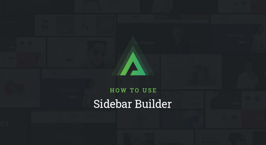 Sidebar builder